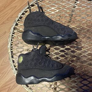 Nike Air Jordan 13 Retro (TD) Boy's Size 5C Sneakers Black Cat 916909-011